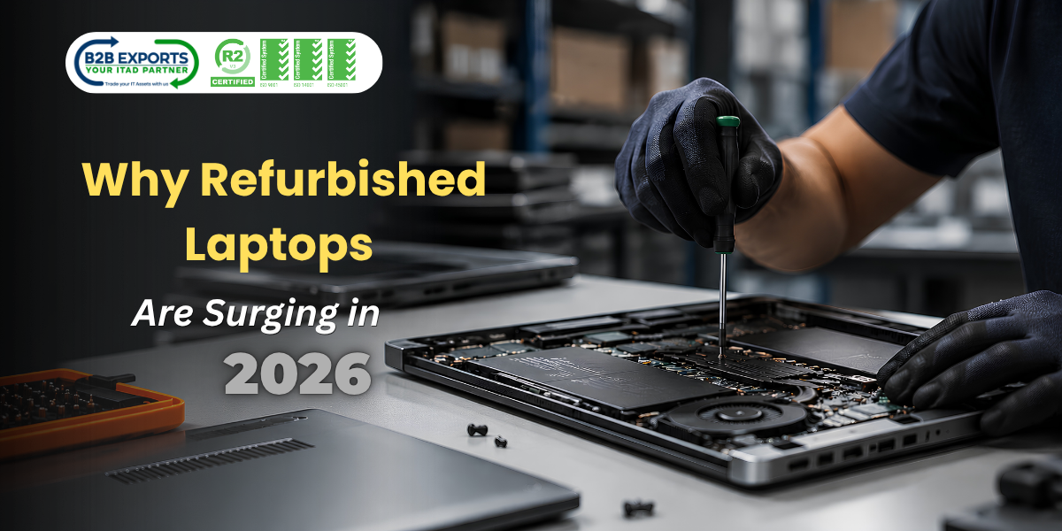 Why Refurbished Laptops Are Surging